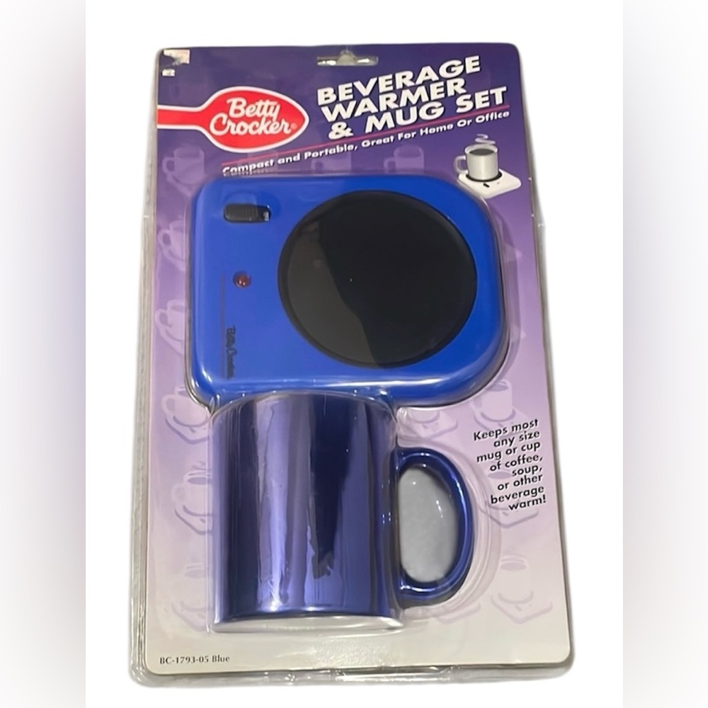 Beverage Warmer and Mug Set